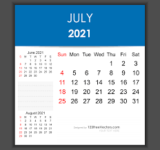 So, if you want to lose weight in the year 2021. Free Editable July 2021 Calendar Template