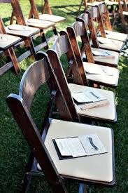 Wedding At A Private Villa In Santa Barbara Brown Chairs Wedding Wood Folding Chair Wedding Ceremony Chairs