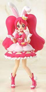 main photo of kirakira precure a la mode cutie figure set cure whip anime figurines anime figures anime dolls