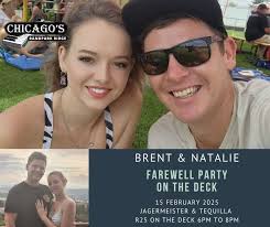 This Saturday Brent Holland and Natalie Temple will be celebrating there  farewell