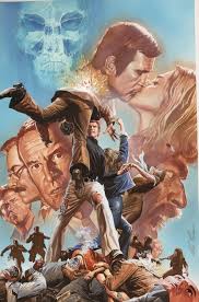 Six Million Dollar Man Alex Ross Affiche Film Enfants Des Annees 80 Dc Comics