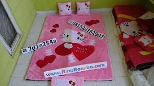 Puzzle kayu murah mainan edukasi untuk anak obral 5.000 hello kitty cars doraemon frozen pony spiderman. Karpet Bulu Hello Kitty Murah Youtube