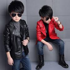 Baby Boys Jacket Casual Spring Leather Coats Fashion Solid Children Outwear New Unbranded Basiccoat Kids Leather Jackets Boy Outerwear Spring Leather Jacket
