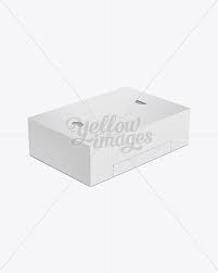 Download Napkin Box Mockup 3 4 View High Angle Shot In Box Mockups On Yellow Images Object Mockups PSD Mockup Templates