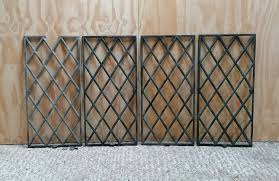 Cast iron cookware is a staple in the arsenal of any good home chef, and lehman's has the best. M1468 A Set Of Four Reclaimed Cast Iron Lattice Windows For Glazing