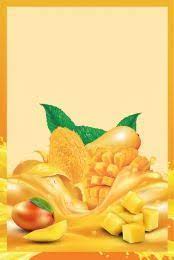 Latar Belakang Jus Mangga Musim Panas Yang Sederhana Summer Fruit Juice Mango Juice Summer Juice
