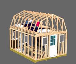 We can build you a loft style wood shed with a deck on the front and with storage above the deck. Building A Shed Loft Made Easy