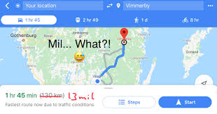 Swedish Mile In Kilometers The Confusing Swedish Miles Mil Grrr Hej Sweden