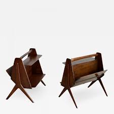 Revista wood magazine septiembre 2018. Ico Parisi Ico Parisi Wood Magazine Rack Table