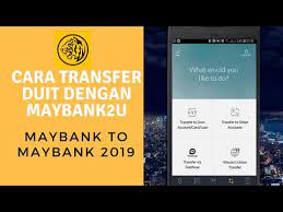 Cara mudah bank in duit cimb melalui mesin atm lengkap. Cara Transfer Duit Dengan Maybank2u Maybank To Maybank Youtube