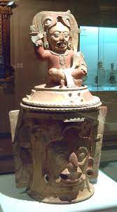 Urn Funeral Kinich Ahau Source Academic Ru Urna Funeraria Arte Maya Funeraria