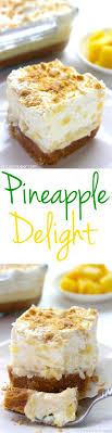Pineapple Delight Recipe Desserts Cold Desserts Dessert Recipes