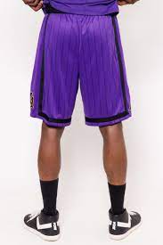 The los angeles lakers are an american professional basketball team based in los angeles.the lakers compete in the national basketball association (nba) as a member of the league's western conference pacific division.the lakers play their home games at staples center, an arena shared with the nba's los angeles clippers, the los angeles sparks of. Los Angeles Lakers Official 18 19 Nike City Edition Swingman Shorts Mens Purple Stateside Sports