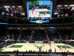 Fiserv Forum Section 106 Row 17 Seat 10 Milwaukee Bucks