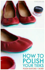 How To Polish Your Tieks Leather Ballet Flats Color