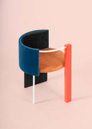 Thin Metal Framed Apart Chair With Upholstery In 2020 Chair Design Furniture Furniture Design