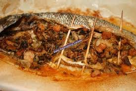 Dorade Farcie Aux Crevettes Et Au Vermicelle Chinois Dans Ma Modeste Cuisine Poisson Farci Cuisine Poisson Cuisine