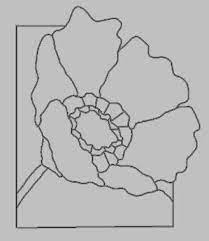 stain glass mosaic could use diagram for quilting applique template by carlani peinture de paon motifs en mosaique dessins vitraux coloriage barbie coloring pages