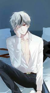 White Hair Red Eyes White Hair Anime Guy Anime White Hair Boy Anime Boy Hair