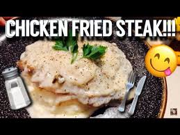It is quick, easy and delicious. How To Make Easy Chicken Fried Steak Youtube