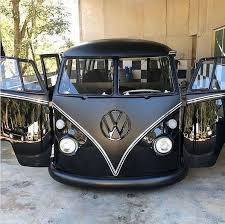Maybe you would like to learn more about one of these? Black On Black Vw Bus Carporn Vintage Vw Bus Vw Bus Vintage Vw