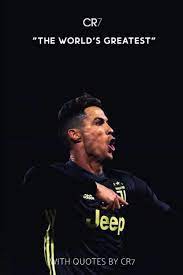 Maybe you would like to learn more about one of these? Cristiano Ronaldo The World Greatest With Quotes By Cristiano Ronaldo Juventus Soccer Serie A Notebooks Journals Cristiano Ronaldo Quotes Blank Pages 6x9 Inches Matte Finish Cover