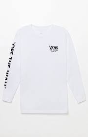 Black And White Long Sleeve T Shirt Details About New Vans Off The Wall Men S Tee Skater Black White Long Sleeve T Shirt Size L Addidas Shirts Vans Shirt Long Sleeve Tshirt Men