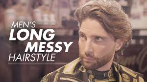 Messy hairstyles for men have been incredibly popular in recent years. Men S Long Hair For Summer Curly Messy Hairstyle 2019 Youtube