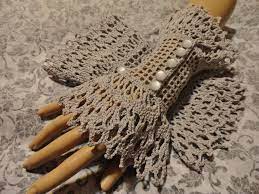 Maybe you would like to learn more about one of these? Gray Victorian Steampunk Crochet Lace Wrist Cuffs Crochet Wrist Warmers Crochet Fingerless Gloves Crochet Gloves