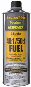 Maybe you would like to learn more about one of these? Poulan Pro Pre Mixed 2 Cycle Fuel And Oil 1 Qt 581925801 At Tractor Supply Co