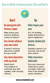 How To Write Fantasy Series Do S And Don Ts Now Novel Book Writing Tips Writing Writing Words