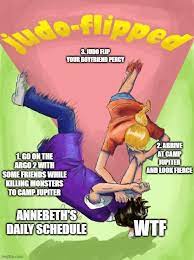 Running Away Balloon Percabeth Camp Jupiter Comic Book Cover