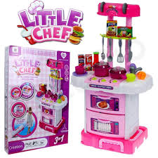 Pink wooden kitchen play cooking set wooden pretend play kitchen play set. Cocorio Luxury Little Chef Kids Kitchen Play Set With Light Sound Cooking Kitchen Set Play Toys Pink Big 3in1 Kitch Shopee Malaysia