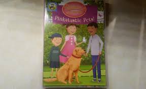 In butterfly garden party pinkalicious and peter hope to see a pink empress butterfly, but norman keeps shooing them away! Pinkalicious Peterrific Pinkatastic Pets Arriving On Dvd February 26th Mommy S Block Party