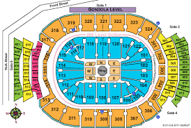 Air Canada Centre Seating Map