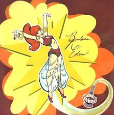 How Do I Love Thee Let Me Count The Ways Roger Rabbit Jeannie I Dream Of Jeannie Classic Cartoon Characters Vintage Cartoon