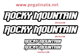 Our decals are used by road cyclist as well as mountain bikers. Sticker Decal Bike Rocky Mountain