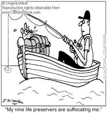 My Nine Life Preservers Cartoon Funny Cartoons Life Jacket