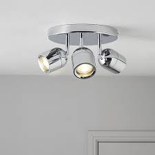 Your bathroom should be an inviting room. Genlis Chrome Effect 3 Lamp Bathroom Spotlight Diy At B Q