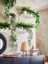 Étagère murale dangle au design moderne. Svenshult Etagere Murale Blanc 60x20 Cm Ikea Plant Wall Decor Plant Decor Indoor Room With Plants
