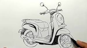 Jun 12, 2021 · setelah mengetik tujuan atau destinasi di kolom pencarian jangan lupa untuk memilih rute khusus sepeda motor. Streaming Cara Menggambar Motor Bebek Matic Scoopy Vidio