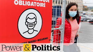 Current travel restrictions and exemptions when moving between some provinces and territories. Quebec And Ontario Reimpose Covid 19 Restrictions As Cases Go Up Youtube