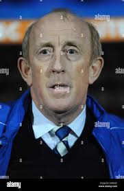 Huddersfield Town's caretaker manager, Mark Lillis before the game against  Crystal Palace Stock Photo