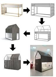 20 Super Ikea Hacks Fur Kinderbetten Kinder Zimmer Jungenzimmer Ikea Kura Bett