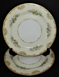 Wholesale wedding rimmed gold glass charger plate/dinner table pearl beaded plate/round glass hotel restaurant serving platter. 2 Noritake Alvin 95649 China Dinner Plates Japan 1933 Yellow Etsy Noritake China Patterns Vintage Noritake Vintage China Patterns