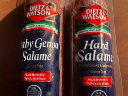 It is normally made from pork, but may also contain veal. Genoa Salami Vs Hard Salami Smoke Wine And Pepper
