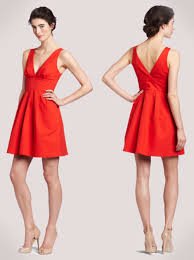 Poppy Red Cocktail Dress For Your Fabulous Bridesmaids Hot Dress Dresses Red Cocktail Dress
