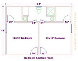 Bedroom Addition Ideas Addition With 2 Bedrooms And A Jack And Jill Bath 18x24 Addition Fl Bedroom Addition Plans Bedroom Addition Jack And Jill Bathroom