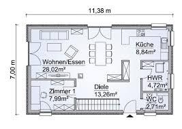 Einfamilienhaus Grundriss Erdgeschoss Offen Schmal Gerade Treppe Eingang Seitlich Haus Bauen Ideen Grun Einfamilienhaus Schmales Haus Grundrisse Scanhaus