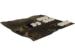 Us Military Camp 3d Model 3d Model Military Camping